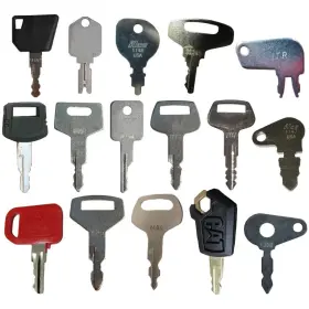 70114657 Stevens Lake Parts 20 Keys Heavy Equipment / Construction Ignition Key Set Fits Cat John Deere