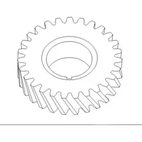70230217 Stevens Lake Parts Crankshaft Timing Gear Fits Allis Chalmers Models