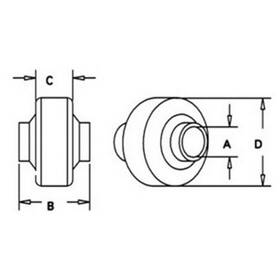 Stevens Lake Parts Bs15 Bs115 Fits Massey Ferguson Weld-on Ball For Lift Arm Cat Iii Various