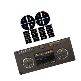 Strendier 762503725353 Rear Radio Volume Control Knob With Ac Dash Button Sticker Re Strendier 762503725353 Rear Radio Volume Control Knob With Ac Dash Button Sticker Re