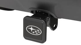 Subaru Soa342l154 Genuine Logo Trailer Hitch Plug Cover 1 1/4 Inch 1.25 Black
