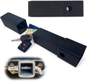 Supgrades Shh-2 Hidey-hitch Hidden Key Storage Inside Trailer Hitch Receiver Full Size