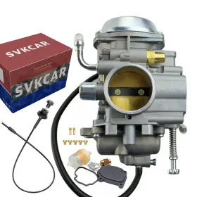 Svkcar 677899145329 Carburetor And Choke Cable For Polaris Magnum 325 330 425 500/ Sportsman 300 33