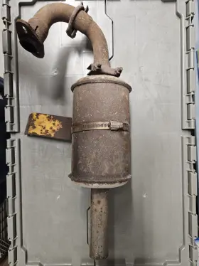Hh16 Tecumseh 1816 Used Muffler For Motor In Case Skid Steer