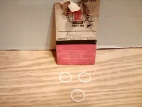 34410 Tecumseh White O-rings 3 Pack 34410 Tecumseh White O-rings 3 Pack