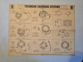 695156b Tecumseh 7 Amp Dc Charging Systems Poster - Free Shipping With Tracking 695156b Tecumseh 7 Amp Dc Charging Systems Poster - Free Shipping With Tracking