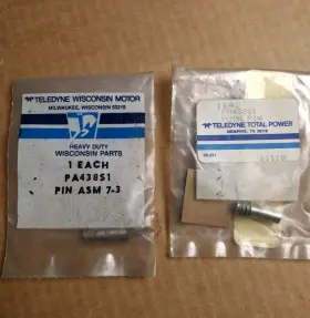 Pa438s1 Teledyne Lot Of 2 Wisconsin Push Pin Assembly Nos Pa438s1 Teledyne Lot Of 2 Wisconsin Push Pin Assembly Nos