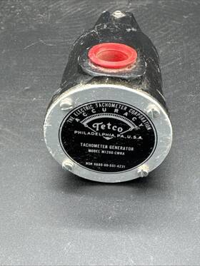 The Electric Tachometer Corporation M1200-cwra Nos Tetco Generator 6680-00-551-4231 Lcu Lst Nimitz Class