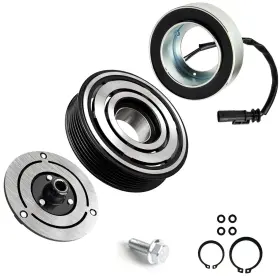 Ac-yslhq-72 Tinjo A/c Compressor Clutch Assembly Kit Plate Pulley Bearing Coil Replacement For