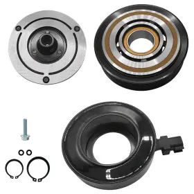 Ktysjlhq-a048 Tinjo A/c Compressor Clutch Assembly Kit Plate Pulley Bearing Coil 1542 Replacement Ktysjlhq-a048 Tinjo A/c Compressor Clutch Assembly Kit Plate Pulley Bearing Coil 1542 Replacement