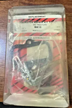 Bk18 Tisco Carburetor Repair Kit To Fit Ihc Tractor Cub Bk18 Tisco Carburetor Repair Kit To Fit Ihc Tractor Cub