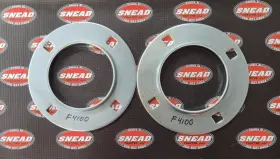 F4100 Tisco 100mm 4 Hole Round Flange Pair