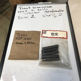 Tisco Mrp1060 New Old Stock Part # 10mm X 60mm Roll Pin Metric 5 Nib