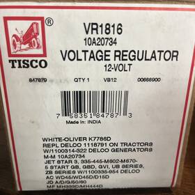 Tisco Vr1816 Nos Voltage Regulator 12v