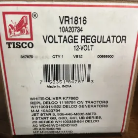 Vr1816 Tisco Nos Voltage Regulator 12v