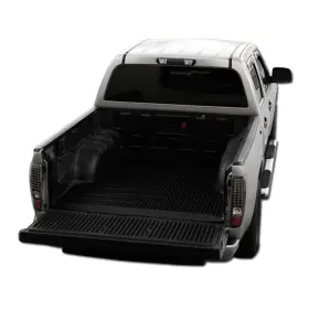 Tbm-colo15-5-rb-gy-601 Topline Autopart Black Rubber Diamond Plate Truck Bed Floor Mat Liner Compatible With 15-22 Ch