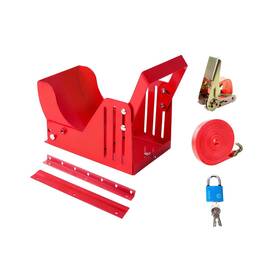 Tordale Gcj-hg5-l4d Large Lawn Mower Wheel Power Locker With Straps - Heavy Duty 10.5 Inch -16 Cast