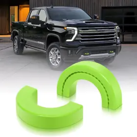 Toviiea 717308152163 Tow Hook Covers For Chevy Silverado 1500 2007-2026 &gmc Sierra Green Toviiea 717308152163 Tow Hook Covers For Chevy Silverado 1500 2007-2026 &gmc Sierra Green