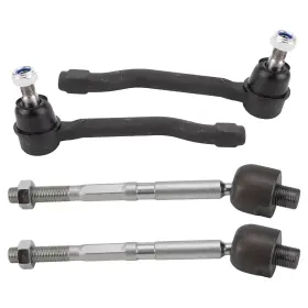 Psa27927 Trq Front Inner And Outer Tie Rod Set Compatible With 2014-2020 Acura Mdx 201