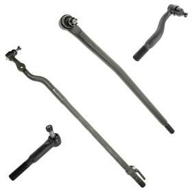Trq Psa55373 Front Inner And Outer Tie Rod Set 4 Piece Compatible With 2000-2005 Ford