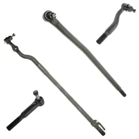 Psa55373 Trq Front Inner And Outer Tie Rod Set 4 Piece Compatible With 2000-2005 Ford