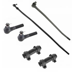 Trq Psa58565 Front Inner And Outer Tie Rod Set 6 Piece Compatible With 1987-1997 Ford