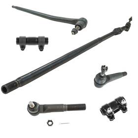 Trq Psa66953 Front Steering Kit Drag Link Tie Rod Adjusting Sleeve Compatible