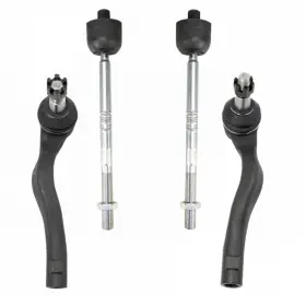 Psa69690 Trq Front Inner And Outer Tie Rod Set 4 Piece Compatible With 2008-14 Mercede