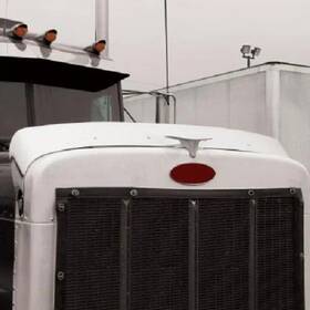 Trux Accessories 848379004713 Peterbilt - 378/379 Short Hood Hoodshield Bug De