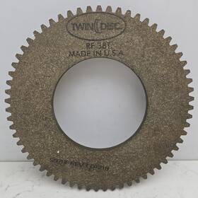 Twin Disc D1218 Rf38t Clutch Plate 10.75 Inch Od 5.5 Id 63 Teeth Fiber Machine