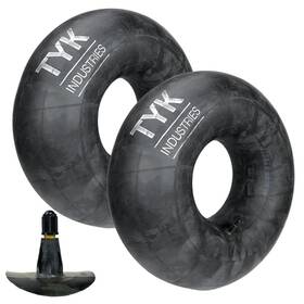 Tyk Industries Tyk03395-2-b Two 6.00-16 Tractor Tire Inner Tubes 600-16 With Tr15 Valve Stems