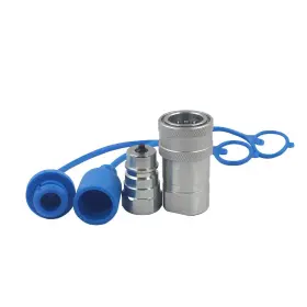 Lx-pk-04sf-1 Undercarriage 1-set 1/2ftft Ag Iso5675 Carbon Steel Hydraulic Quick Connect Tractor Coupling/