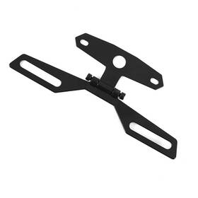 Unifizz Lsq63996a Adjustable Motorcycle License Plate Mount Folding Tail