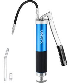 Unoyx U3003-grease 8000 Psi Grease Gun Heavy Duty Lever Action Greese 14oz Aluminum Grease