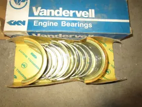 Bm470 Vandervell Bolinder Munktell T470 Tractor Main Bearing Set 1114 5040cc Rare