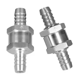 Vm0074an516srd0-2 Vehimata 5/16 Inch Fuel Check Valve 2pcs Od 8mm One Way Bleeder Inline Non Return F