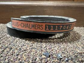 Vintage 1117040 Antique Ac Allis Chalmers Equipment Belt For Display