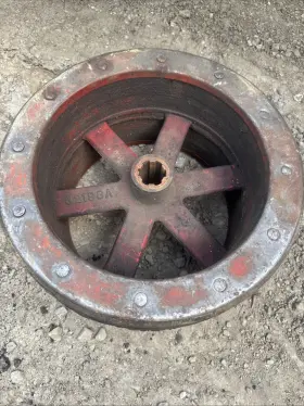 32198-a Vintage Massey Flat Belt Pulley