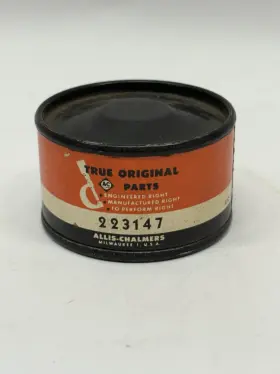 223147 Vintage 531746 Allis Chalmers Nos Part Tin Can