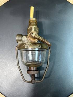 Vintage 9n-9155 Tractor Brass Precipitator Light Bulb