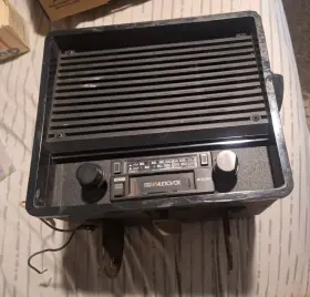 Av-3000 Vintage Fender Mount Tractor Radio Am Fm Cassette Audiovox Untested Read Av-3000 Vintage Fender Mount Tractor Radio Am Fm Cassette Audiovox Untested Read
