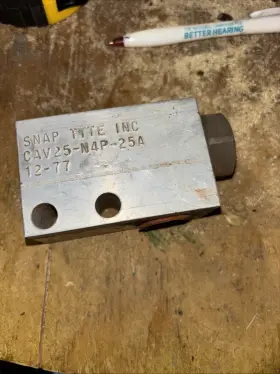 Cab-n4p-25a Vintage Snap Tite Inc 12-77 Manifold Farming