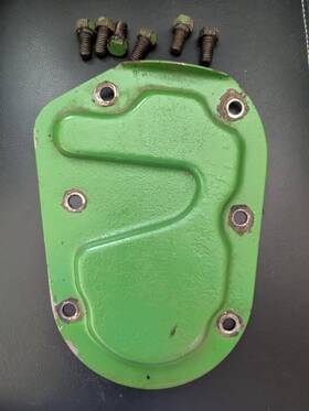 Vintage John Deere Parts A550r Left Hand Transmission Bearing Cover For A Ar Ao