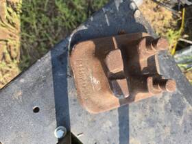 Vintage Mb2055 Ihc Sickle Knife Riveting Block Anvil International