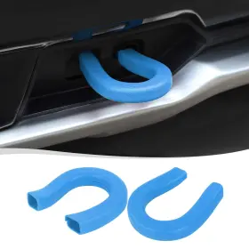 Csfthcz5 Voodonala For Chevy Silverado 2007-2024 Front Tow Hook 2pcs/set Light Blue
