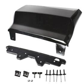 Waltyotur 1-1551016-303154 Trailer Hitch Cover Replacement For Suburban Tahoe 2015 2016 2017 2018 Black