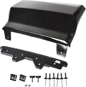 Waltyotur 1551016 Trailer Hitch Cover Replacement For Suburban Tahoe 2015 2016 2017 2018 Black