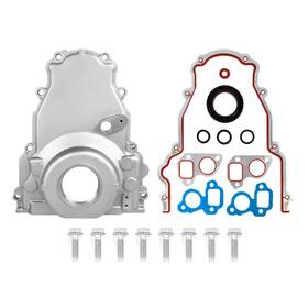 Wangsheng Tcc-001-ls Ls Front Timing Cover With Gasket And Bolts Kit Compatible Ls2/ls3/lsx Gen