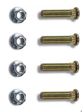 Wantone Racing 85-1106 Front Wheel Stud Bolts 7517871 And Nut Kit Replacement For Polaris Rang