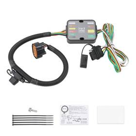 Waterwich 56420 4-pin Trailer Wiring Harness Compatible With Hyundai Santa Fe 2019-